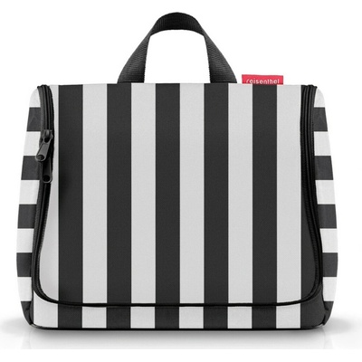 Reisenthel toaletná taštička Toiletbag XL Summer stripes black