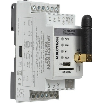 Jablotron GD-02-DIN Univerzální GSM komunikátor a ovladač GD-02-DIN – Hledejceny.cz