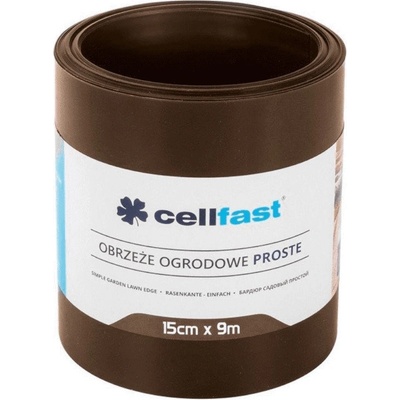 Cellfast Obrubník 15 cm x 9 m hnědá 1 ks