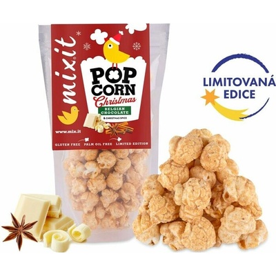Mixit popcorn Bílá čokoláda a perníkové koření 60 g