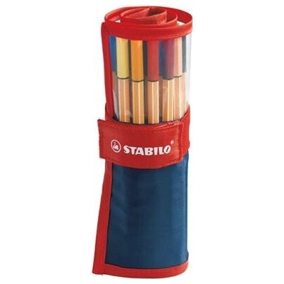 Stabilo Point 88 liner v rolovacom puzdre 25 ks
