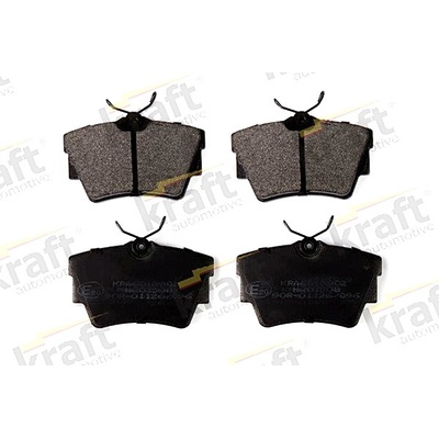 KRAFT AUTOMOTIVE Sada brzdových destiček, kotoučová brzda 6010902