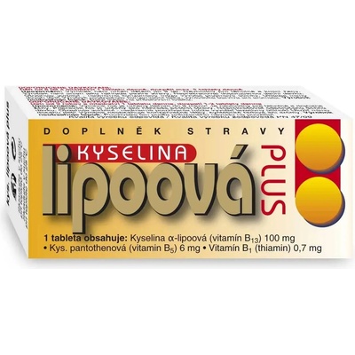 Naturvita Kyselina lipoová Plus 60 tablet – Hledejceny.cz