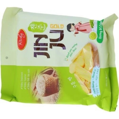 Richy Jin Ju rýžové krekry s příchutí mléka 145 g