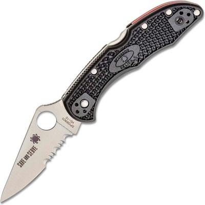 Spyderco Delica 4 Lightweight Thin C11FPSBKRD