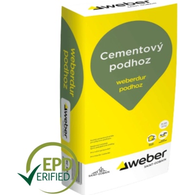 Weberdur podhoz - pod jádrové omítky - 25 kg balení 25 kg 1 ks