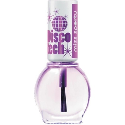 Miss Sporty Disco Tech lak na nehty 555 čirý 7 ml
