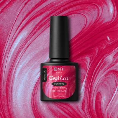 ENII NAILS Gel lak Ceramic 205 Hot Date 10 ml