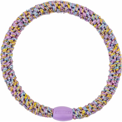 KKNEKKI Gumička do vlasů Kknekki Slim Unicorn, fialová barva, textil – Hledejceny.cz