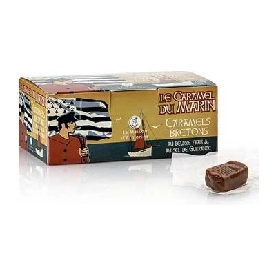 Bosfood Caramel Bretons Karamelové bonbóny s máslem a mořskou solí, 150 g