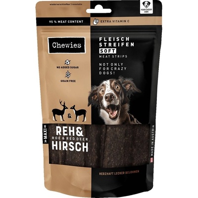 Chewies Fleischstreifen Soft Srnčí a jelení maso Maxi 150 g