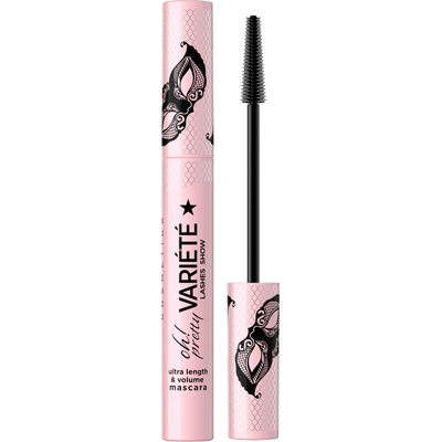 Eveline Cosmetics Variété Oh! Pretty objemová a prodlužující řasenka Black 10 ml