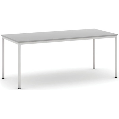 B2B Partner 180 x 80 cm šedá podnož šedá 555687