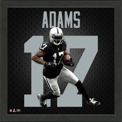 Obraz Las Vegas Raiders NFL Davante Adams #17 Impact Jersey