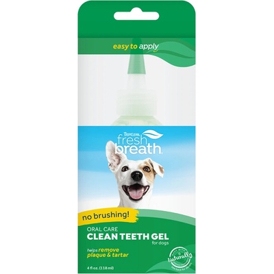TropiClean Fresh Breath Clean Teeth gel pro péči o zuby psů 118 ml
