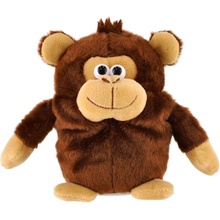 Teddies Opička Tonička opakujúca vety plyš 18cm na batérie so zvukom v krabici 12x20x10cm v sáčku