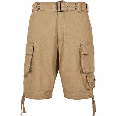 Build Your Brand pánske kraťasy 2001 Beige