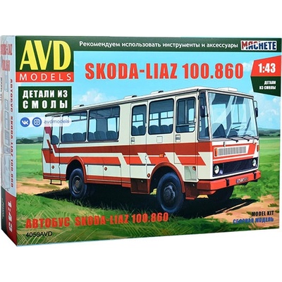 AVD Stavebnice Autobus Škoda Liaz 100.860 1:43
