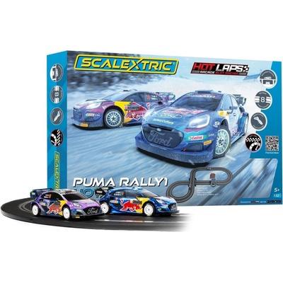 Scalextric Ford Puma WRC Hot Laps 532cm 1/32