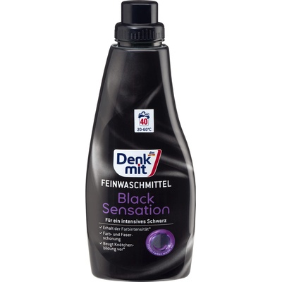 Denkmit prací gel na černé a tmavé prádlo Black Sensation 40 PD
