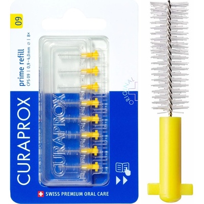 Curaprox CPS 09 Prime Refill mezizubní kartáčky bez držáku 8 ks – Hledejceny.cz