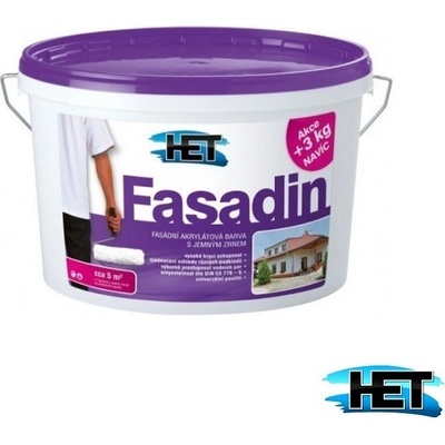 HET Fasadin 3 kg bílý – Hledejceny.cz