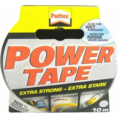 Pattex Power Tape Páska lepicí vodovzdorná 50 mm × 10 m stříbrná – Hledejceny.cz
