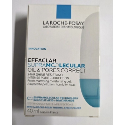 La Roche Posay Effaclar Supramolecular zmatňující gel krém proti lesknutí pleti a rozšířeným pórům 40 ml