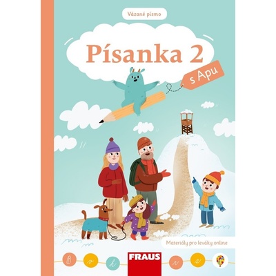 Písanka 1/2 s Apu pro ZŠ vázané písmo