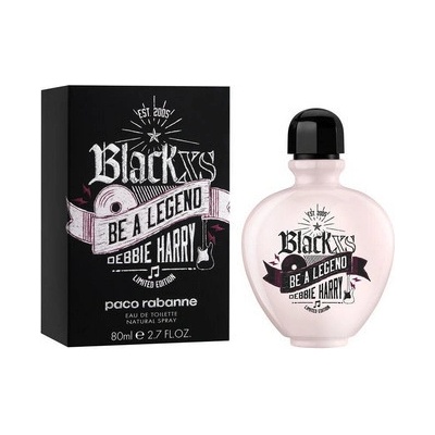 Paco Rabanne Black XS Be a Legend Debbie Harry Toaletná voda dámska 80 ml