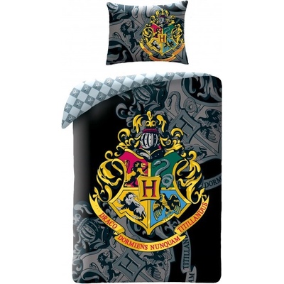 Halantex obliečky HARRY POTTER 140x200 70x90 HP8068BL