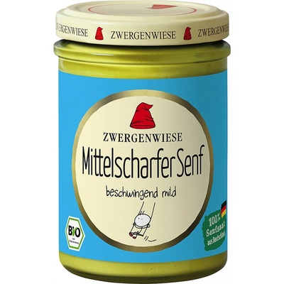 Zwegenwiese Hořčice středně ostrá Bio 160ml – Hledejceny.cz