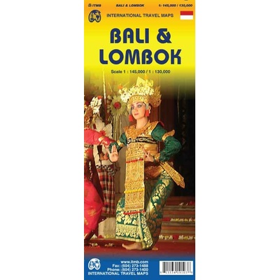 Bali a Lombok 1:145tis, 1:130tis. ITM
