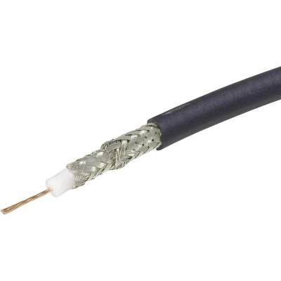 Belden 1505F video kábel 1 x 0.5 mm² + 1 x 0.5 mm² čierna metrový tovar