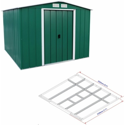 Duramax Titan Eco XL 6,3 m² + podlahové profily zelený 60161+57112 – Hledejceny.cz