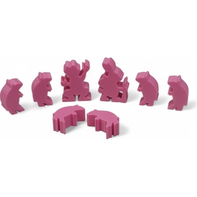 MitroCZECH Meeplíci do Divukraje Meeple Divukraj: Prase / Pig 6ks – Hledejceny.cz