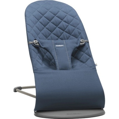 Babybjörn Lehátko BLISS Woven Midnight Blue Cotton