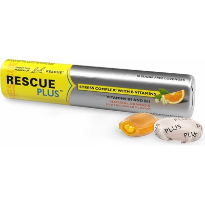 Rescue® Plus bonbony 42 g/10 ks