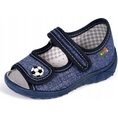 Dievčenské papuče denim Nazo