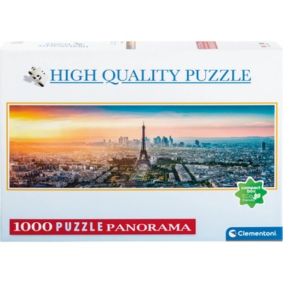 CLEMENTONI Panoramatické Paříž 1000 dílků