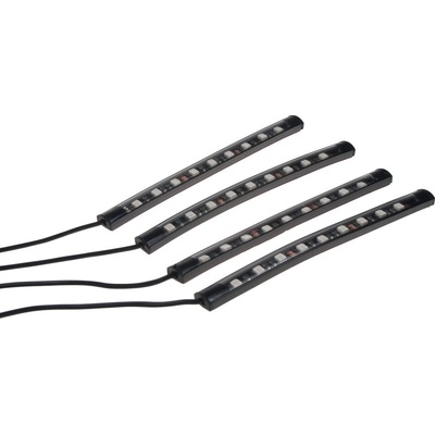 LED podsvetlenie podvozku RGB 12V, IR/BT 4 pásky