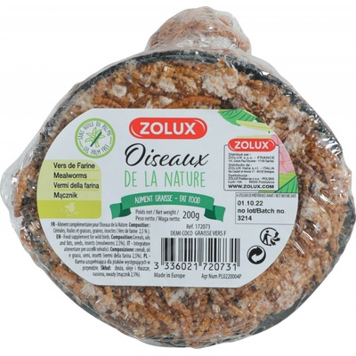 Zolux Košík lojový s červami 200 g