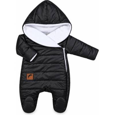 Zimní prošívaná kombinéza s bavlněnou podšívkou Z&Z černá