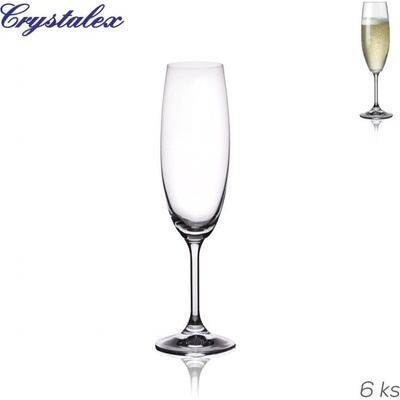 Orion Sklenice na sekt LARA 6 x 220 ml