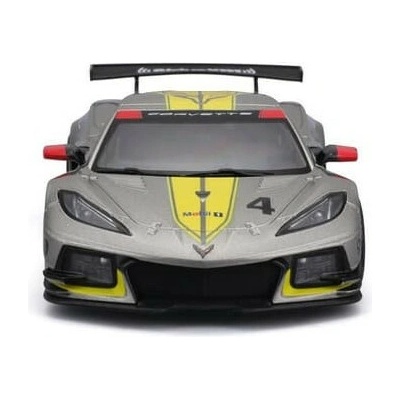 Bburago Racing 2020 Chevrolet Corvette C8R č. 4 Yellow 1:24 – Hledejceny.cz