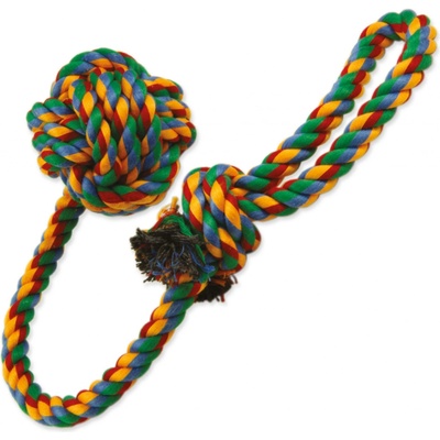 Dog Fantasy bavlna přetahovadlo barevné házecí 45 cm