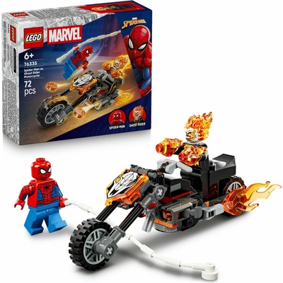 LEGO® Super Heroes 76335 Spider-Man vs. Ghost Rider na motorce