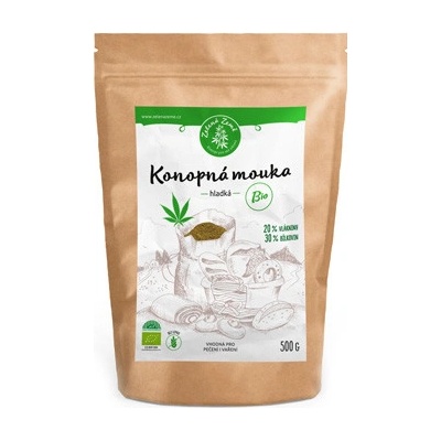 Zelená Země Konopná mouka hladká BIO 0,5 kg