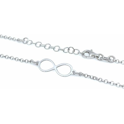 Šperky Jan Kos Jan Kos jewellery Stříbrný náramek nekonečno 12119369