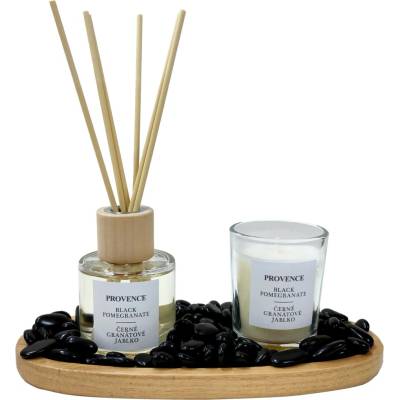 Dárková sada Black Pomegranate Provence svíčka a difuzér